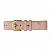 Crystal Bloom With Swarovski® Crystals 38mm Leather Strap - Pink